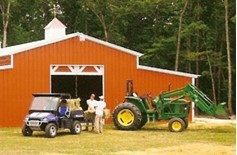 Prefab Steel Barns from Alan's Factory Outlet
