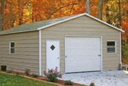 Prefab Metal Garages from Alan's Factory Outlet
