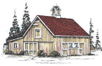 1 Stall Horse Barn Plans