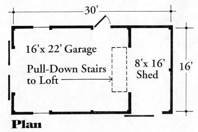 Battenkill Pole Barn Floor Plan