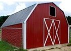 Steel Gambrel Roof Garage Kit