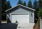 Gable Roof Two-Car- Garage Plans