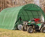 Fabric Tent Storage Shed
