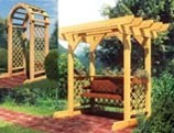 Arbor and Garden Gate