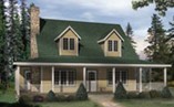 Front Porch Country Home