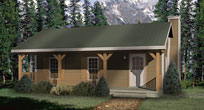 Little Cabin with Front Porch