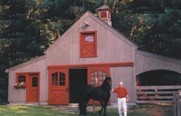 Small Horse Barn