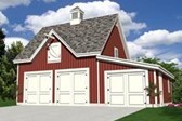 Three-Car Barn