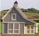 Little Pole Barn Garage 