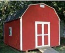 Barn Style Shed with Storage Loft