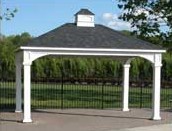 Hip Roof Carports for One, Two or Three Cars