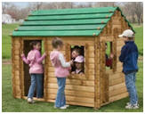 Log Cabin Style Playhouse