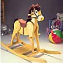 Classic Wooden Rocking Horse