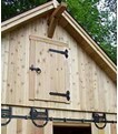 Old Style Barn Door Rollers and Hardware