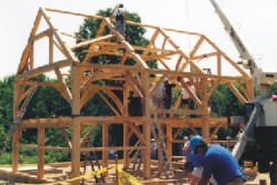 Reproduction 1700s Timber Frame - Bedford, Massachussetts