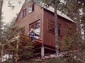Post and Beam Cabin Building Kit