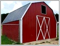 Small Barn and Garage Building Kits from Absolute Steel.
