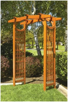 Amazon.com Sells Western Red Cedar Arbors by Greenstone - Check out their selection of affordable, easy-to-assemble kits.