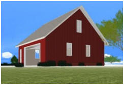 Plan3D.com's easy, inexpensive, online software can help you design your own barn, garage or workshop.