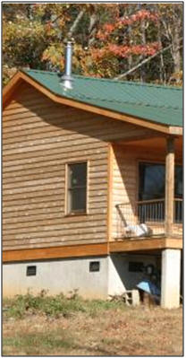 Find Plans and Building Kits for Small and Simple Country Homes, Cabins and Cottages